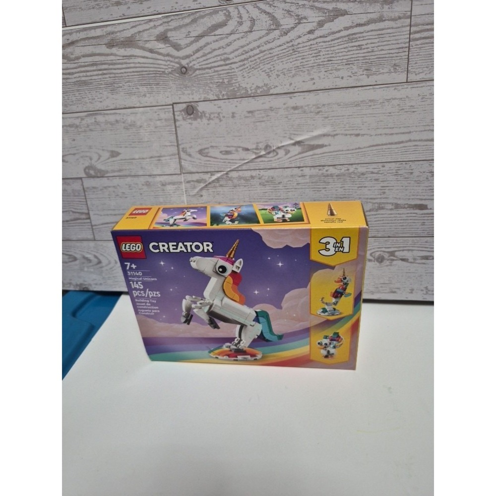 Lego Creator 31140 Magical Unicorn 3 In 1 Set - New In Box